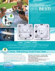 at Its BEST! - Cal Spas