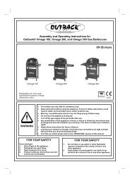 Manual - BBQ Grills, Gas Grills Singapore