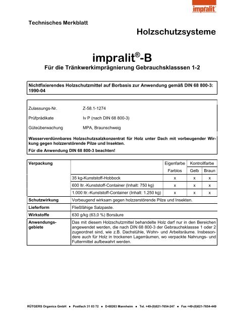 impralit -B - pyroplast