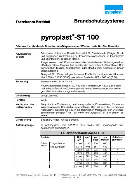 pyroplast -ST 100