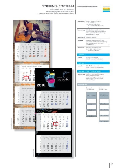 Mette Medienservice Werbekalender 2015