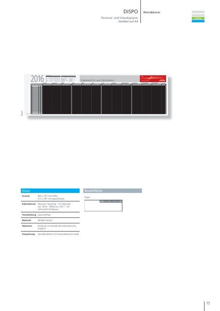 Mette Medienservice Werbekalender 2015