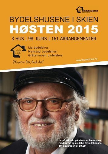 Bydelshusene Høsten 2015