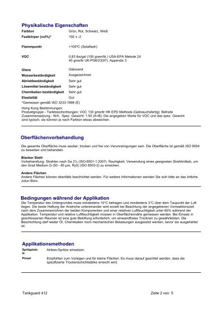 (TDS - Tankguard 412 - German (de) - Issued.08.02.2012.pdf)