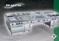 RM GASTRO katalog 2008 / 2009 - Klimatechnik