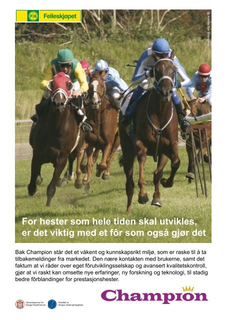 Program 4 august_komplett.pdf - Ãvrevoll Galoppbane