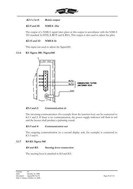 Sigma 560 Ver 01 - Radio Zeeland DMP