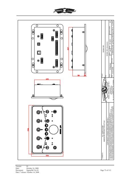 Sigma 560 Ver 01 - Radio Zeeland DMP