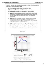 2-5 Mean Median and Mode.notebook