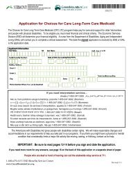 Long-Term Care Application Form - Department for Children and ...