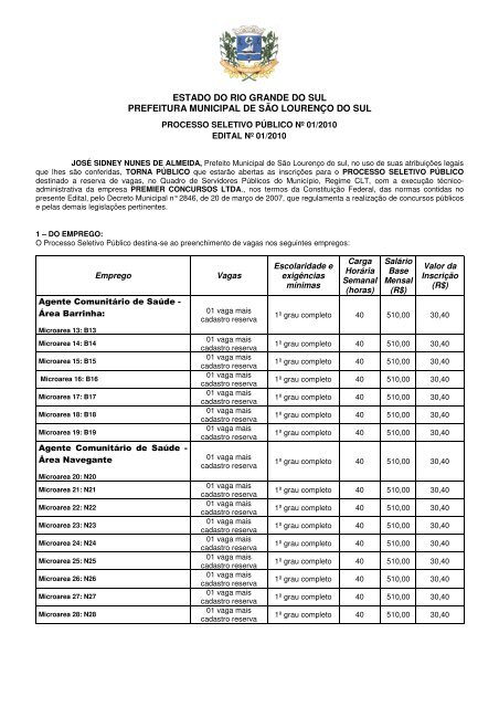 Download - Prefeitura de SÃ£o LourenÃ§o do Sul