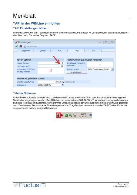 Merkblatt - Fluctus IT GmbH