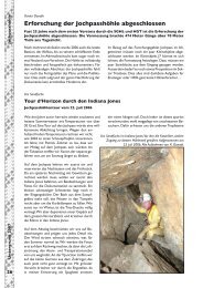 Erforschung der JochpasshÃ¶hle abgeschlossen - SGH-Lenzburg