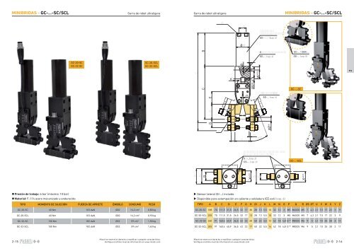 garras de robot - Misati.com