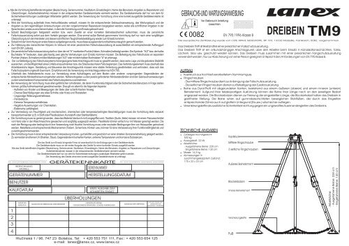 Tripod TM 11