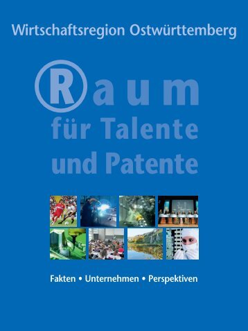 Broschüre - Wirtschaftsregion Ostwürttemberg ... - Stadt Heidenheim