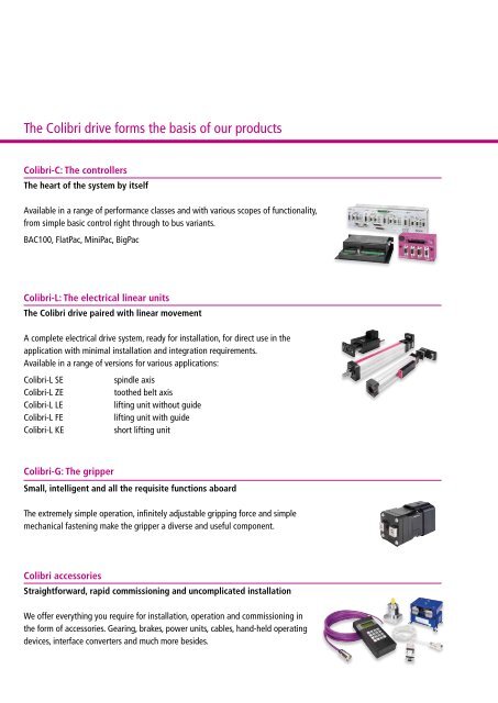 Intelligent positioning systems - GUNDA Electronic GmbH