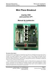 Mini Placa Breakout - Benezan Electronics