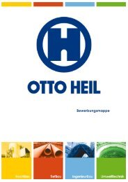 Bewerbungsmappe - OTTO HEIL GmbH & Co.KG