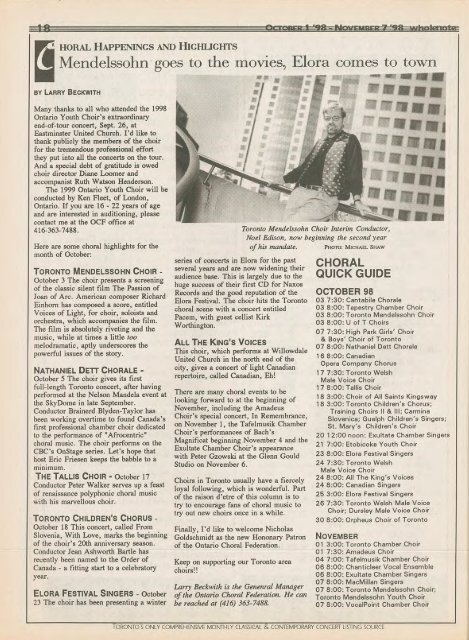 Volume 4 Issue 2 - October 1998