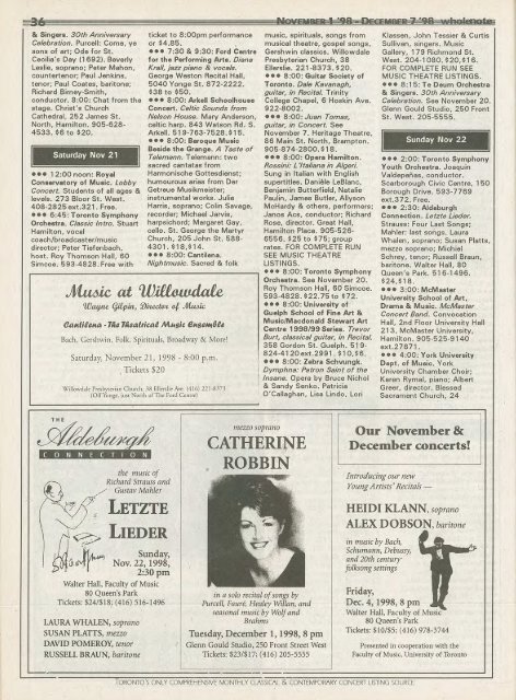 Volume 4 Issue 3 - November 1998