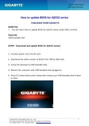 [HOW-TO] How to update BIOS for q2532_en_cht_v2 - gigabyte