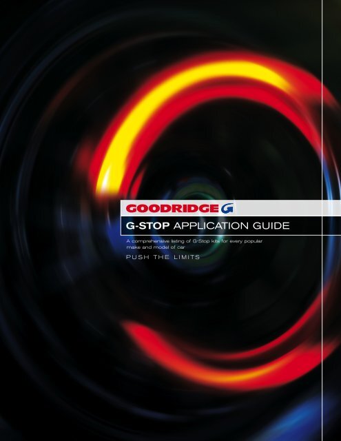 Goodridge 20002 92-97 Honda Accord w// Rear Disc Inc ABS Brake Lines Kit