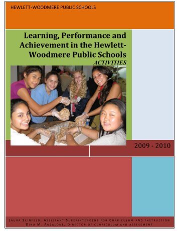 2009-2010 Activities Report - Hewlett-Woodmere Public Schools