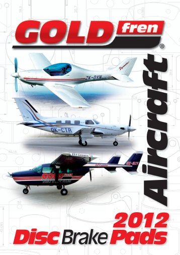 Aircraft Brake Pads - Goldfren