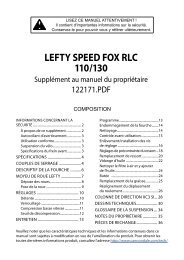 LEFTY SPEED FOX RLC 110/130 - lesrouleuxdewailly