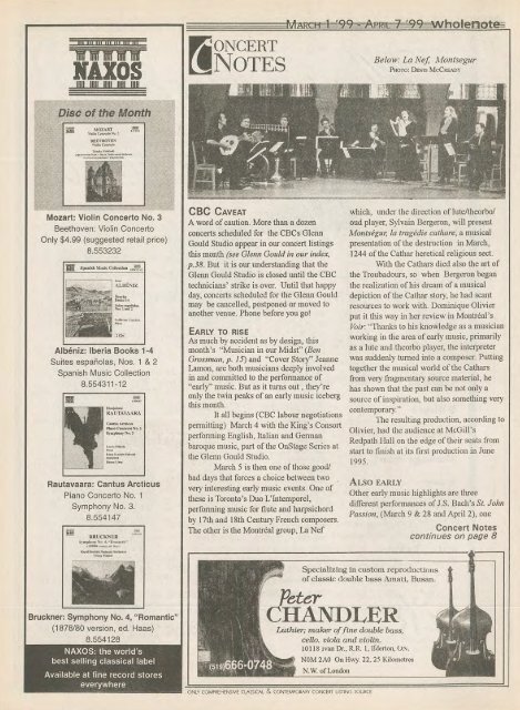Volume 4 Issue 6 - March 1999