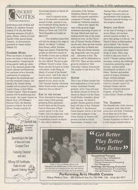 Volume 4 Issue 6 - March 1999