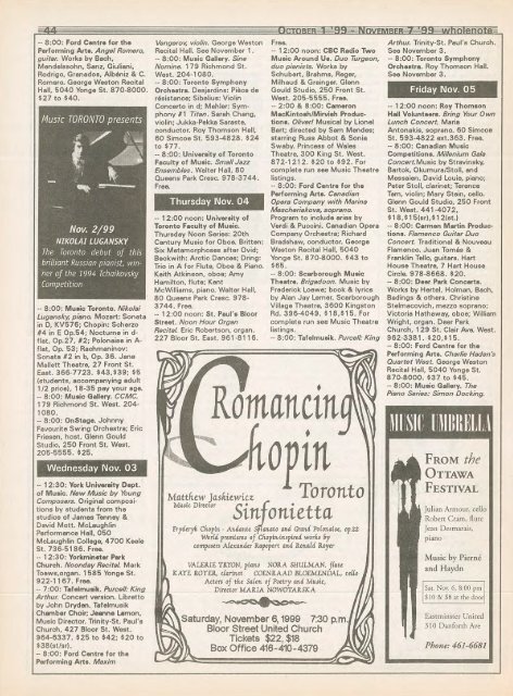 Volume 5 Issue 2 - October 1999