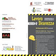 Volantino dell'evento - Studio Legale Ticozzi e Associati