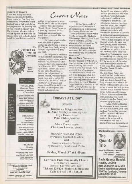 Volume 5 Issue 6 - March 2000