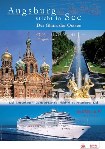 Der Glanz der Ostsee - Augsburg sticht in See