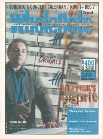 Volume 6 Issue 3 - November 2000