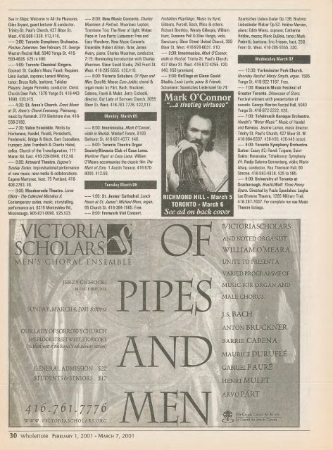 Volume 6 Issue 5 - February 2001