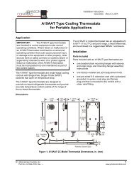 A19AAT Type Cooling Thermostats for Portable Applications ...
