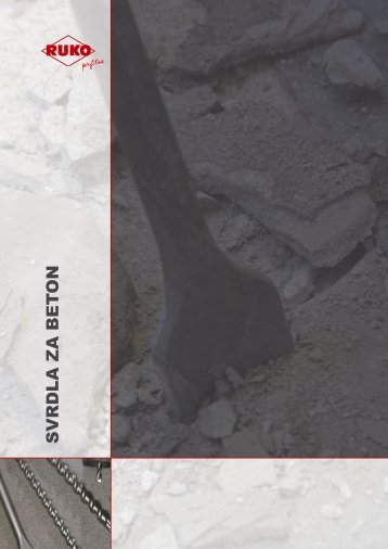 Katalog svrdla za beton