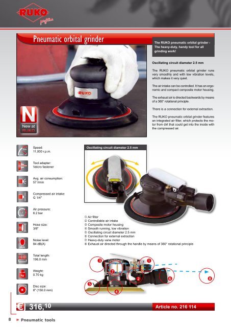 ruko pneumatic tools