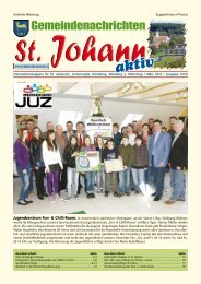 Gemeindezeitung 01/2010 - Sankt Johann in der Haide