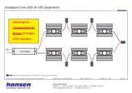 SchaltplÃ¤ne - Hansen-LED