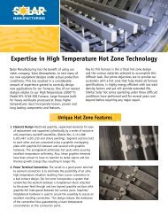 Hot Zone Technology - Solar Manufacturing