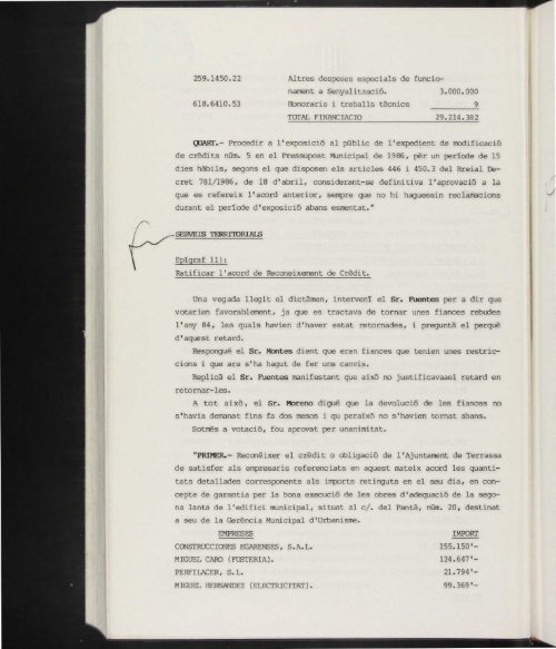 1986-11-26 Acta-O.pdf - Arxiu Municipal de Terrassa - Ajuntament ...