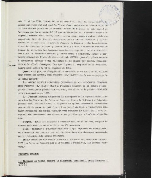 1986-11-26 Acta-O.pdf - Arxiu Municipal de Terrassa - Ajuntament ...