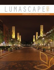 EXTERIOR LED LIGHTING CATALOG 2014 - Lumascape