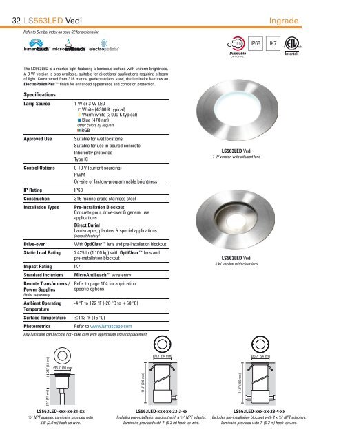 EXTERIOR LED LIGHTING CATALOG 2014 - Lumascape