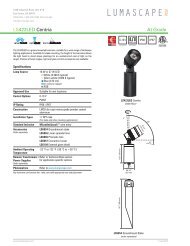 At Grade LS422LED Centria - Lumascape