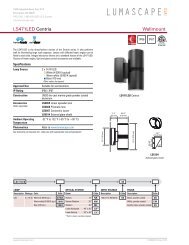 Wallmount LS471LED Centria - Lumascape